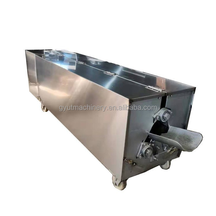 2550*600*730mm 크기의 우리의 800 RPM 코코넛 폴리셔 머신을 사용하여 머리카락을 쉽게 제거하십시오.