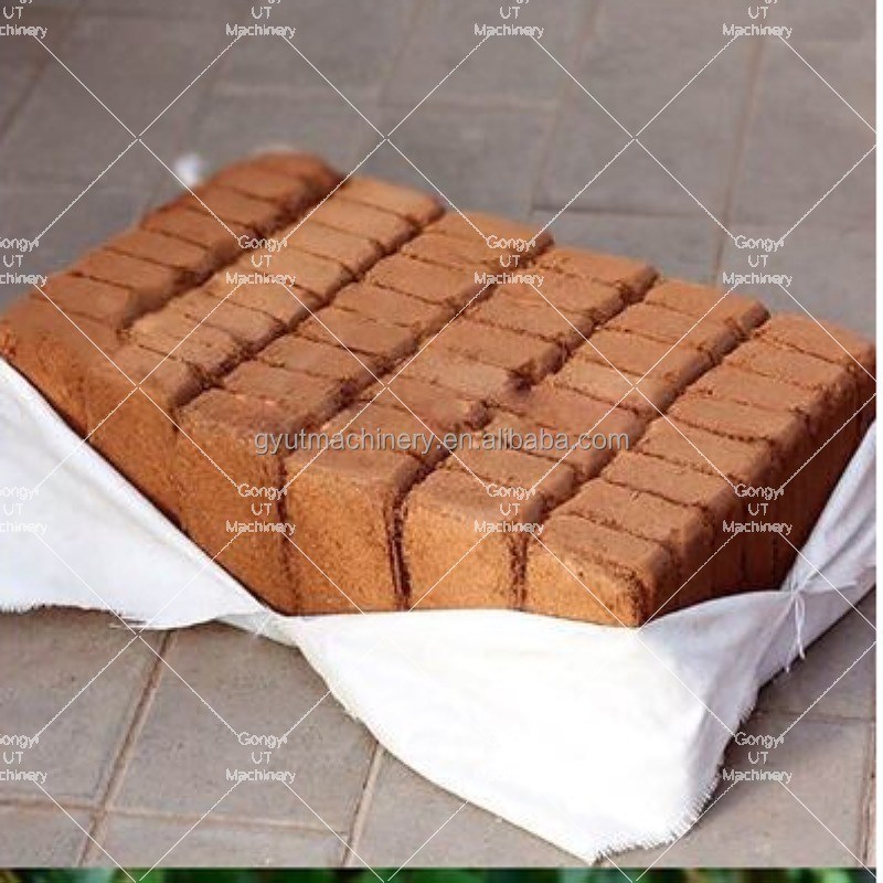 3500 KG 용량 코코넛 코어 벽돌 밸리 압축 기계 크기 600*400*300mm