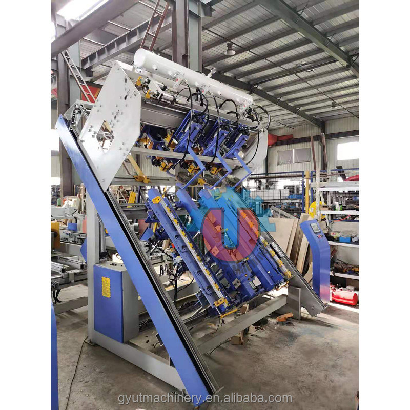 산업용 자동 수압 압력 기계 목재 팔레트 제조 기계 목재 팔레트 블록 진압 기계