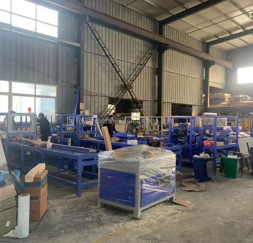 압축 된 고체 목재 블록을 위한 목재 작업 기계 키워드 팔레트 제조 기계