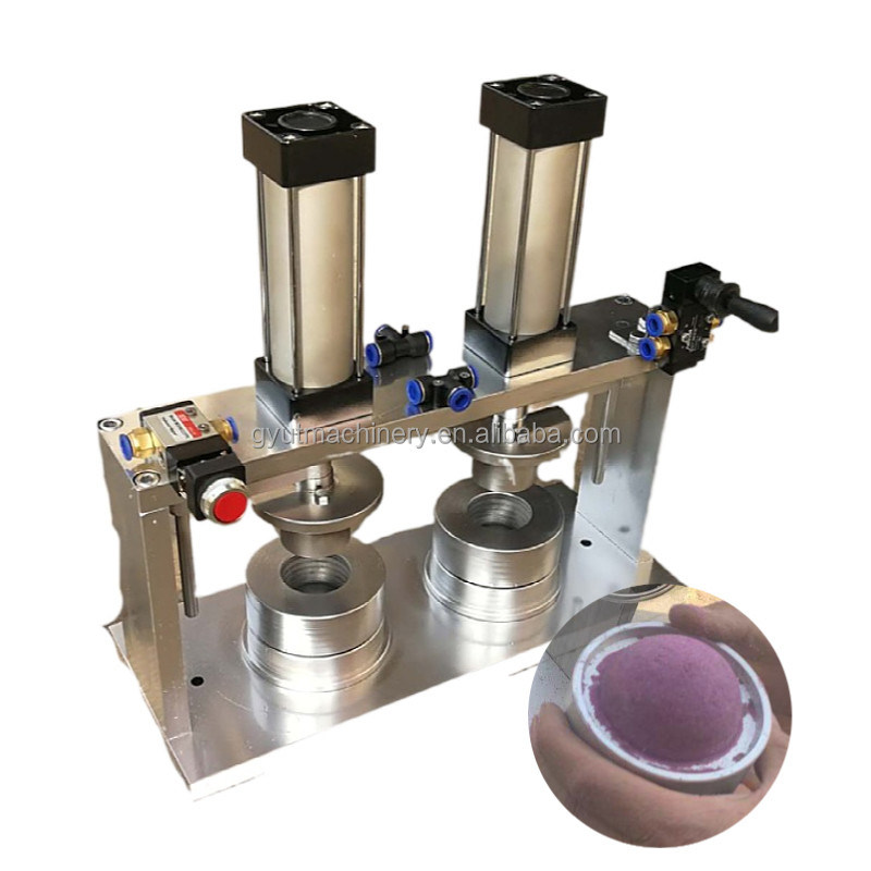 DIY 로즈 잎 녹기 비누 붓기 목욕 폭탄 공 압력 기계 간단 하 고 호텔 의 필요 를 위해