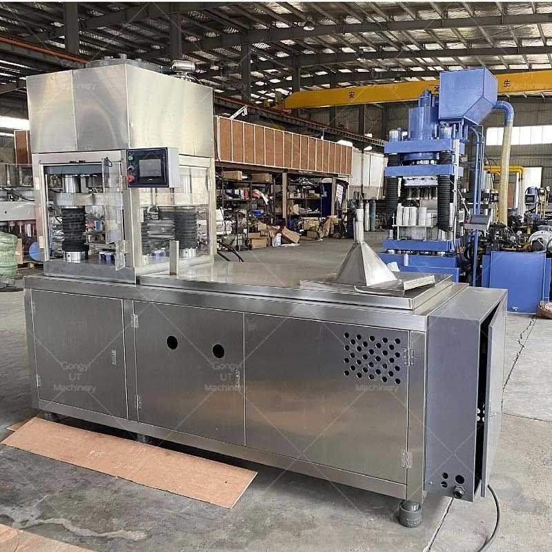 45T 수압 압력 기계 곰팡이와 은 비누 절단기로 완벽한 목욕 폭탄을 만듭니다.