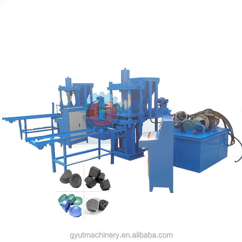 30000pcs/h 용량 나무 석탄 생산을 위한 Shisha 목탄 탄화 오븐