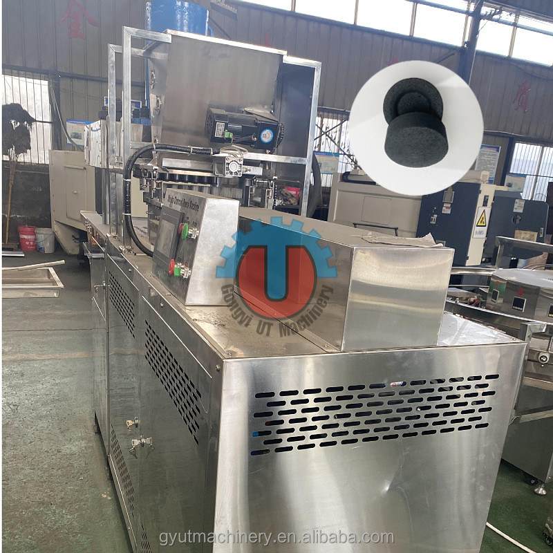 1200KG 무게 둥근 블록 석탄 30-45MM 태블릿을 위해 Hookah 석탄 제조 기계