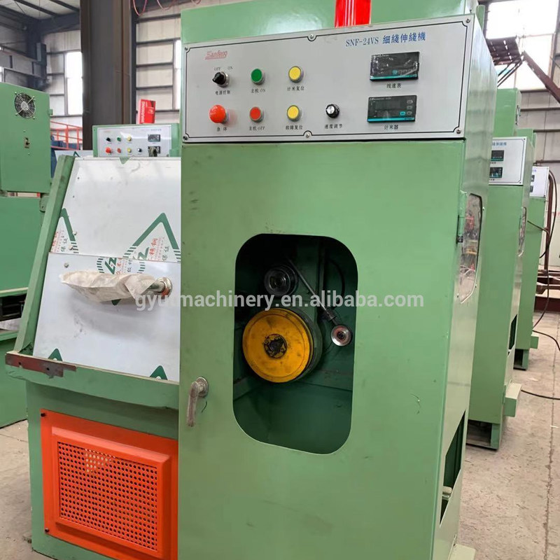 저탄소 강철 와이어 드래잉 머신, 텅프멘 카바이드 코팅 및 7.5kw 모터