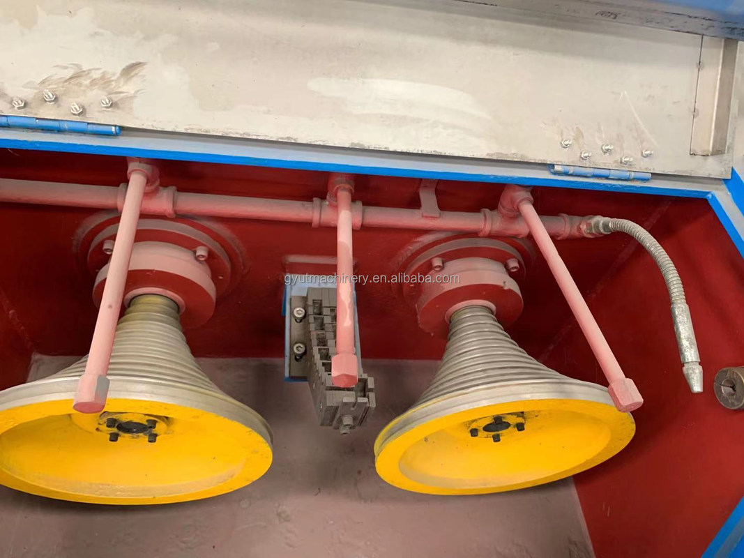 저탄소 강철 와이어 드래잉 머신, 텅프멘 카바이드 코팅 및 7.5kw 모터