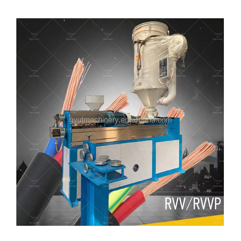 PVC 와이어 케이블 제조 extruder 기계 케이블 단열 제조 생산
