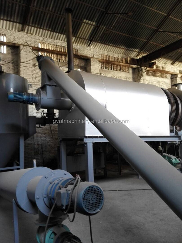 UT 기계 22kw 소매 가동 탄소 생산을 위한 목탄 탄화 오븐
