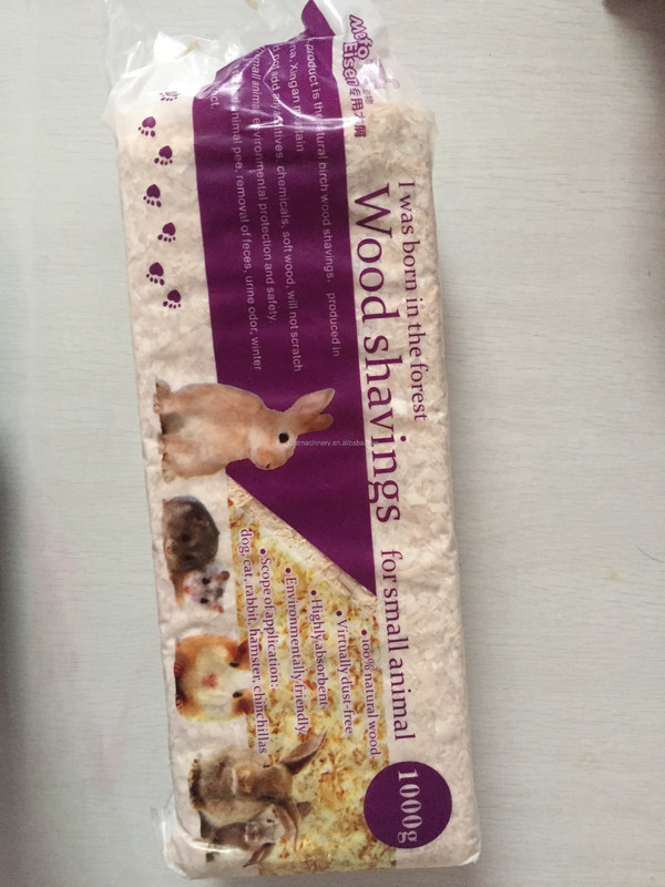 나무 톱니 칩 작은 동물 침대용 압력 발러 기계 1.6 * 0.63 * 1.24m 크기