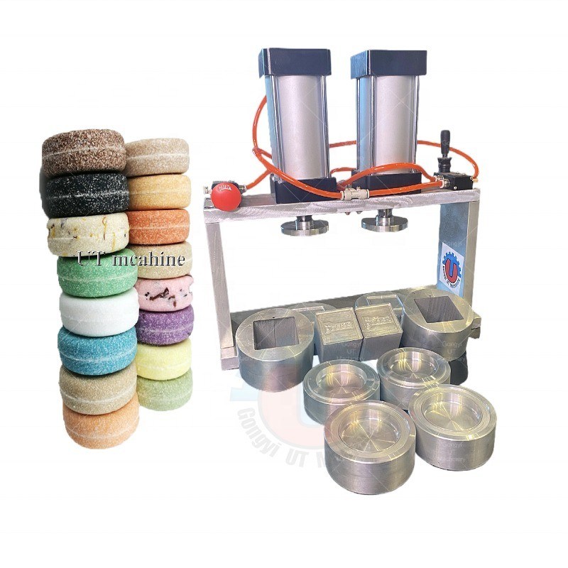 55KG 무게 UT 기계 스피지 폭탄 제조 기계 전문 목욕 폭탄 생산