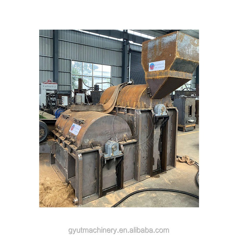 견고하고 무거운 용량 섬유 추출을 위한 코코넛 섬유 코코이 열 섬유 추출기