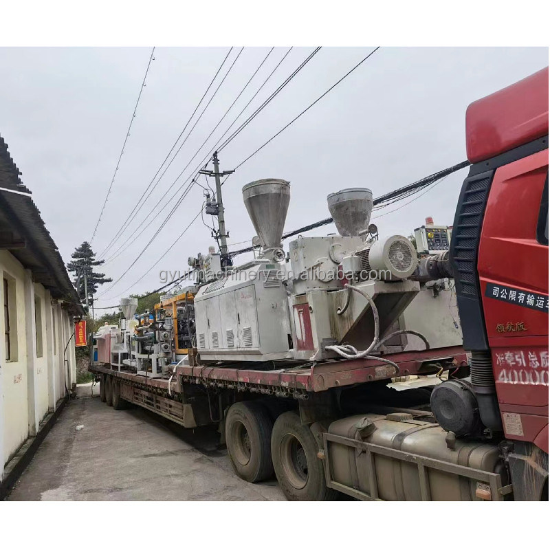 65/132mm 물/PVC 파이프 생산 라인용 PVC 파이프 압축 기계