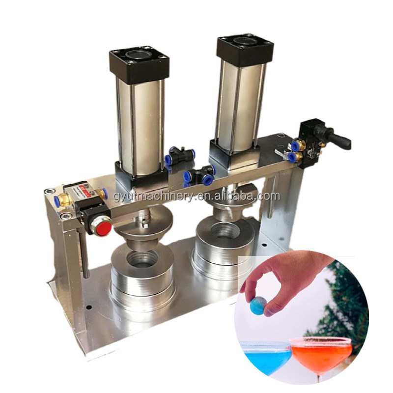 핸드메이드 칵테일 음료 폭탄 공 압력 형성 기계 고급 디자인 바를 만들기 위해