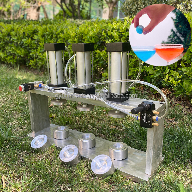 핸드메이드 칵테일 음료 폭탄 공 압력 형성 기계 고급 디자인 바를 만들기 위해