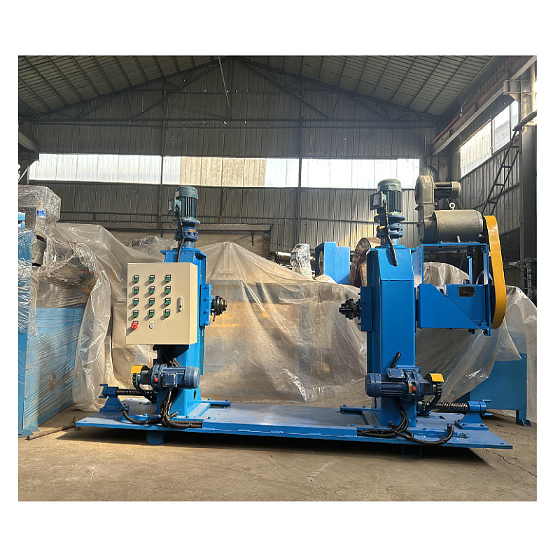 380v 2.2kw 스틸 알루미늄 와이어 코일링 머신 분당 100 미터 스풀 와일링