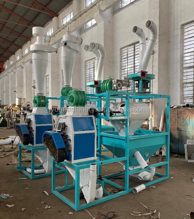 경쟁 및 비디오 기술 지원과 함께 시당 300kg 옥수수 밀가루 공장