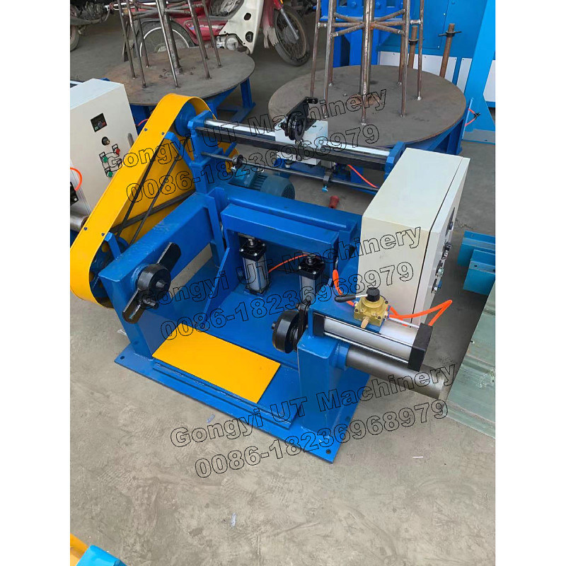 고속 셰프트 없는 철 철회 로프 롤링 머신