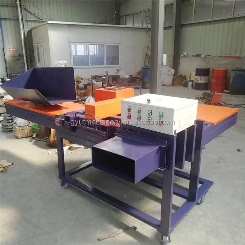 수평 규모 가중 Baler Bagging Press Machine for Cut Wipers Rags Packing