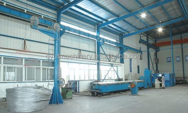 알루미늄 알 로드 그리기 기계와 입구 직경 9.5mm 출구 직경 1.7mm