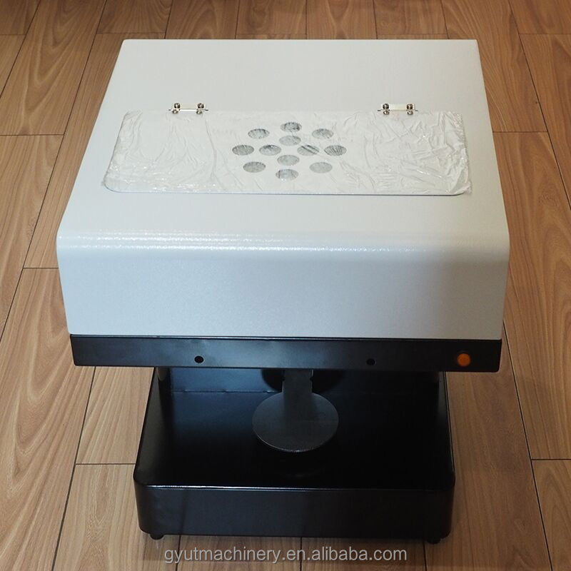 높이를 조절할 수 있는 3D 음식 케이크 커피 프린터 HP 803 프린트 헤드와 무료 식용 잉크 선물