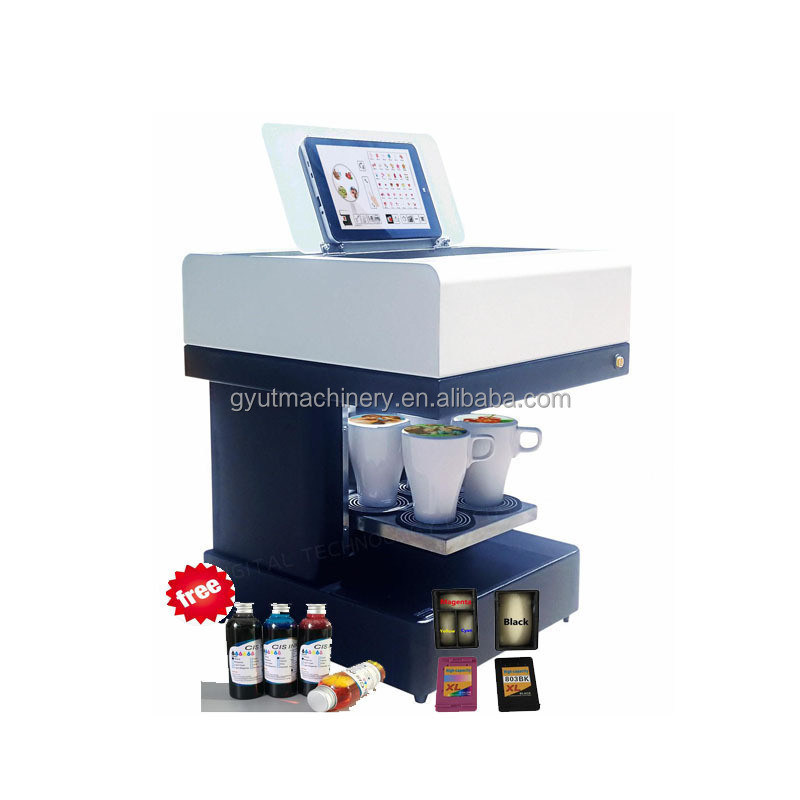 2023 미국 상업용 식용 식품용 다기능 커피 케이크 프린터 3D 18 KG