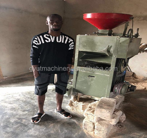 쌀 가공용 첨단 자동 쌀 헐러 이동 기계 500-800kg/hr 용량