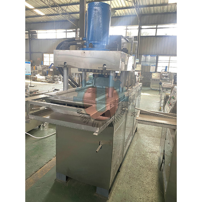 둥근 테이블 모양 큐브 설탕 프레스 머신 설탕 분말 원료 요구 사항