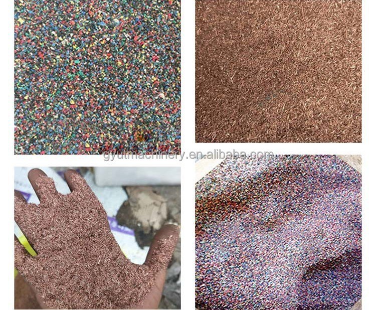 1200kg 무게 구리 케이블 재활용 분리 기계 용품 케이블 분자 분리 기계