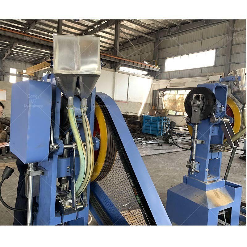 2023 완전 자동 2 컬러 목욕공 폭탄 형성 기계 유기 목욕 폭탄 자연