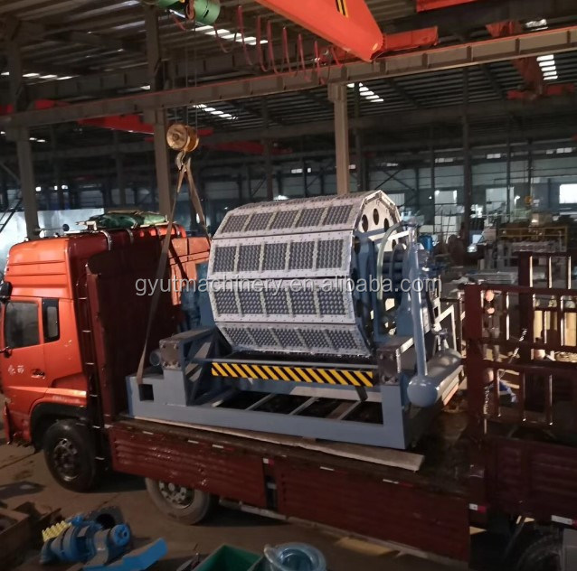 2.8m*1.7m*1.8m 폐기물 카튼 와인 글래스 홀더 트레이 머신