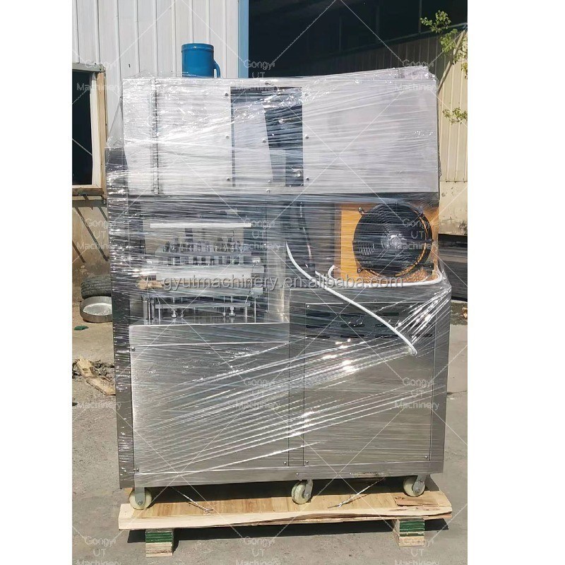 간편한 조작 고 생산성 설탕 분말 형용 설탕 큐브 프레스 기계