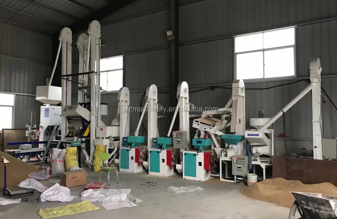 소규모 밀링 작업을위한 유리 나로비 쌀 밀링 기계 폴리셔