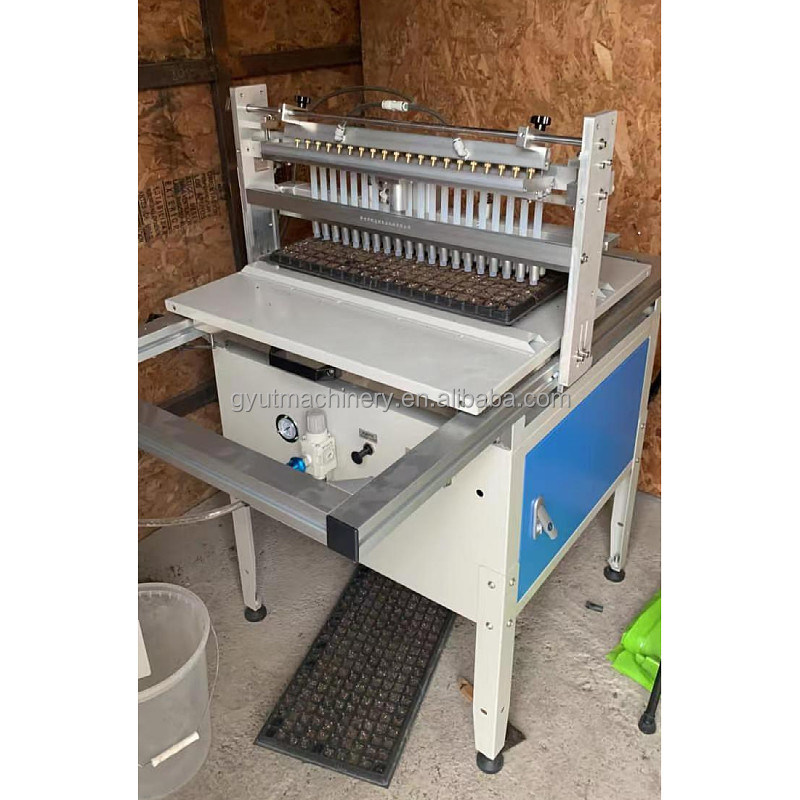 11 줄 완전 자동 채소 트레이 서식실 빠른 씨앗 심기를 위한 심기 기기