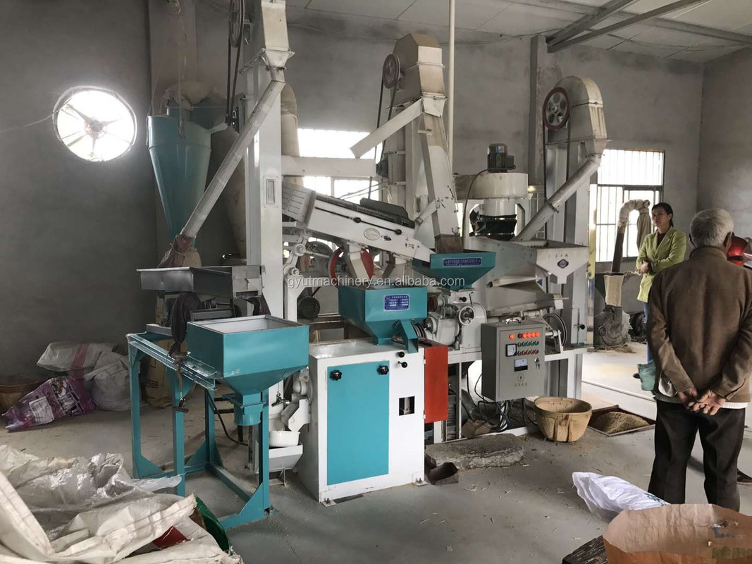 20 톤 쌀 밀레 밀링 플랜트 컬러 서터 경쟁력 있는 원료 쌀