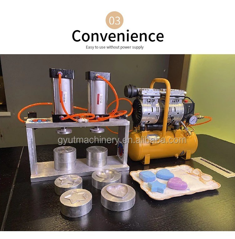 샴푸 바 제조 기계 고 용량 손으로 만든 목욕 폭탄 공 피지 프레스 기계