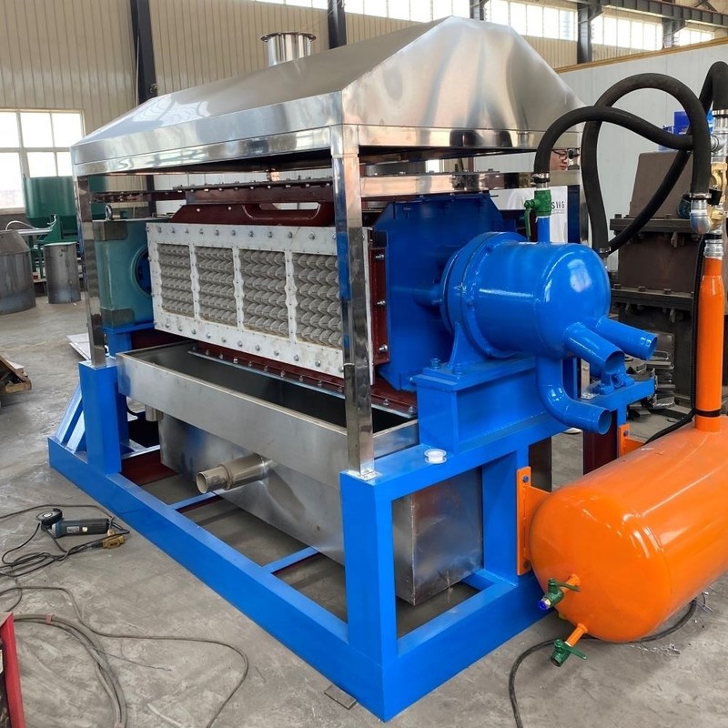 설계 자동 종이 계란판 압축/형조/형조 기계 380v 전압