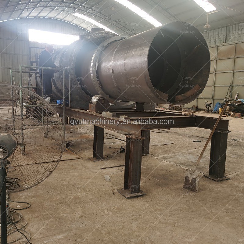 환경 온도 공기 흐름과 8~9시간 냉각시간을 가진 바이오 탄소 탄화 오븐