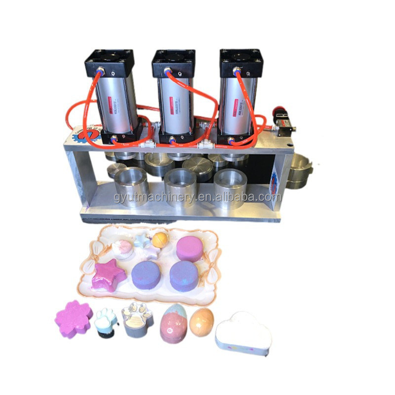 240-720pcs 용량으로 손으로 만든 목욕 소금 공 기계 공기 목욕 폭탄 프레스