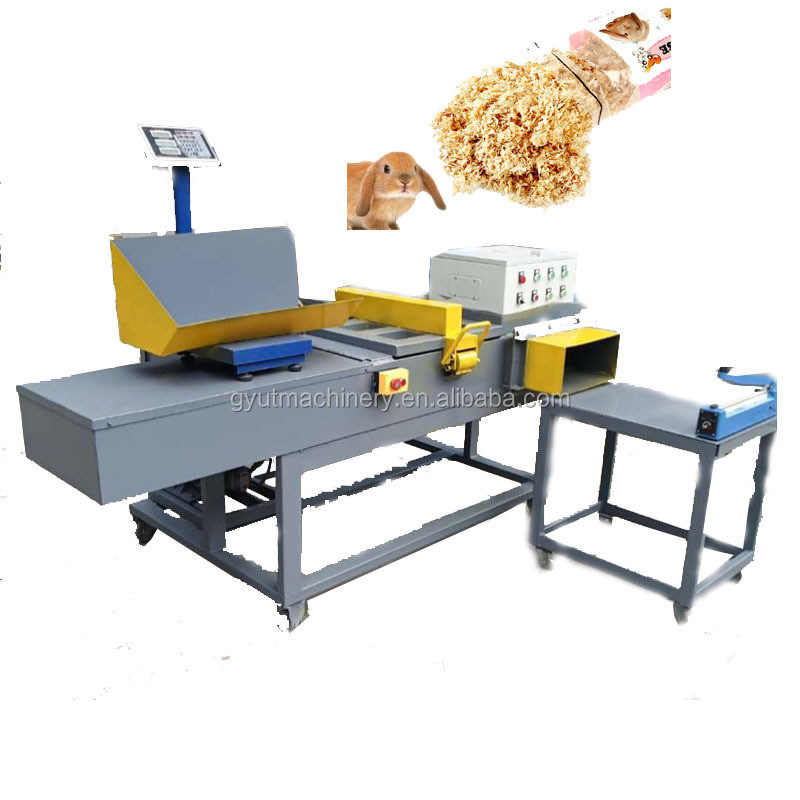 목재 면도 베일 가방 동물 침대 짚을 만들기 위해 압축 기계 2300*5700*2900mm