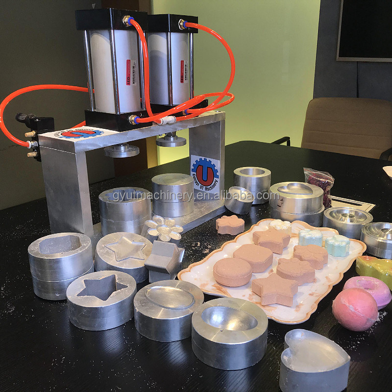 거품 욕조를 형성하는 것 고체 샴푸 바와 스파 욕조 폭탄을 위한 프레스 머신