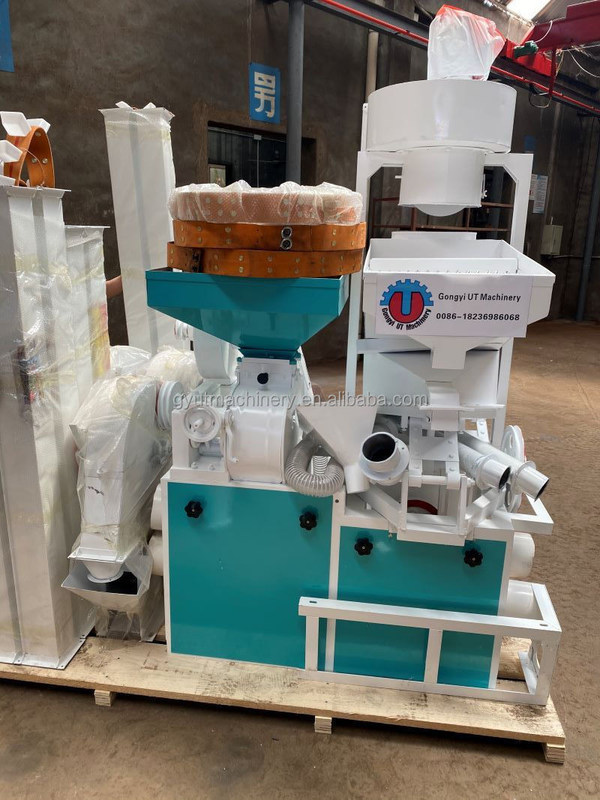 간소화 설계 및 자동 기능의 3500 KG 컴팩트 라이스 밀 운영에 쉬운