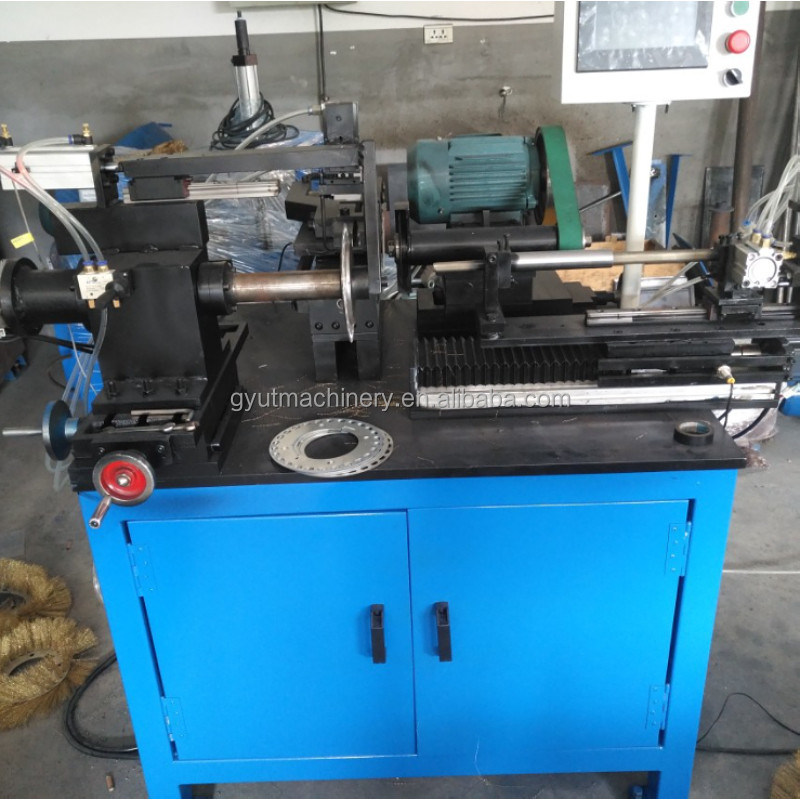 450 스틸 와이어 접시 브러쉬와 컵 브러쉬를 위한 휘어진 와이어 브러쉬 제조 기계