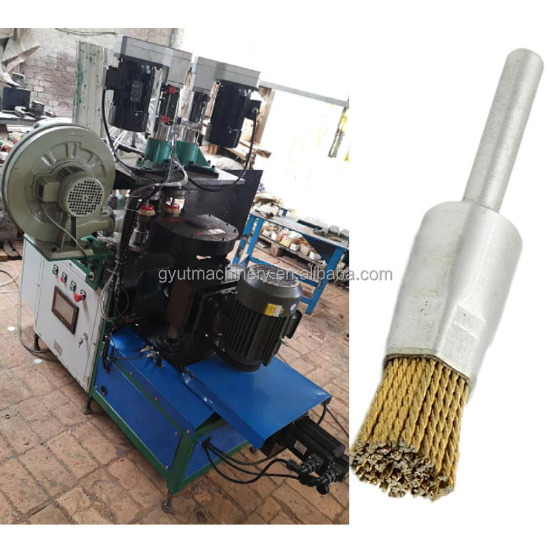 산업용 스테인레스 스틸 와이어 브러쉬 제조 기계