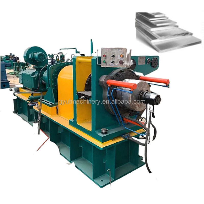 구리/알루미늄 버스바 생산용 사용 된 알루미늄 평면 와이어 진압 기계 라인