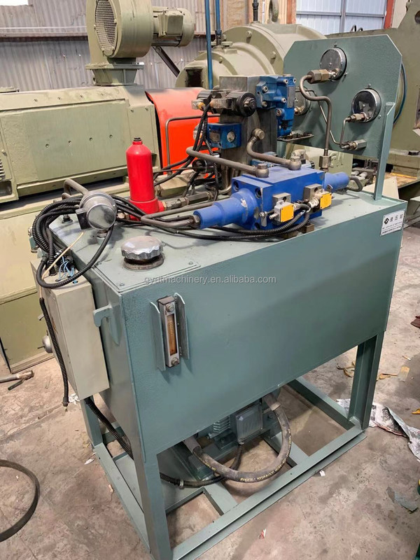 구리/알루미늄 버스바 생산용 사용 된 알루미늄 평면 와이어 진압 기계 라인