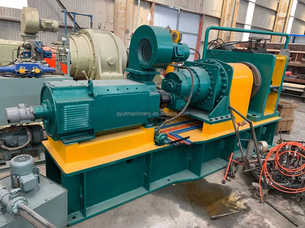 구리/알루미늄 버스바 생산용 사용 된 알루미늄 평면 와이어 진압 기계 라인