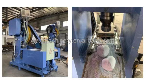 미국 시장에서 2 가지 색상 휘발성 목욕 폭탄을 만드는 자동 목욕 폭탄 프레스 기계