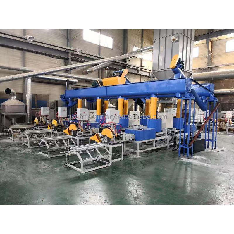 15kW 전력 유럽 목재 팔레트 블록 제조 기계