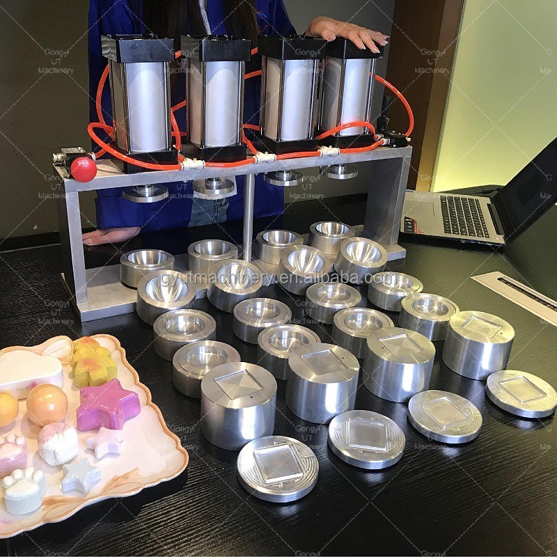 2024 목욕 폭탄 소금 만드는 곰팡이 포장 팩 판매 샤워 증기기 목욕 폭탄 기계 미국 시장의 작은 크기의