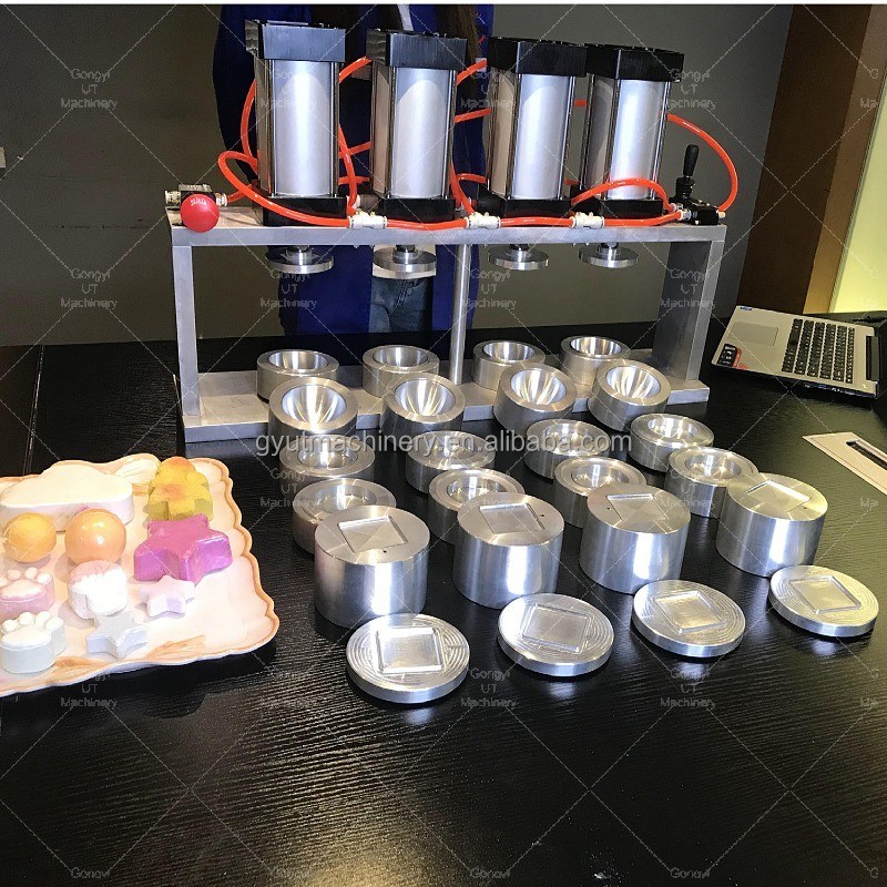 고 생산성 목욕 폭탄 프레스 기계 광강 소금 블록 생산 라인